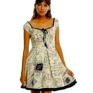 Harry Potter map dress